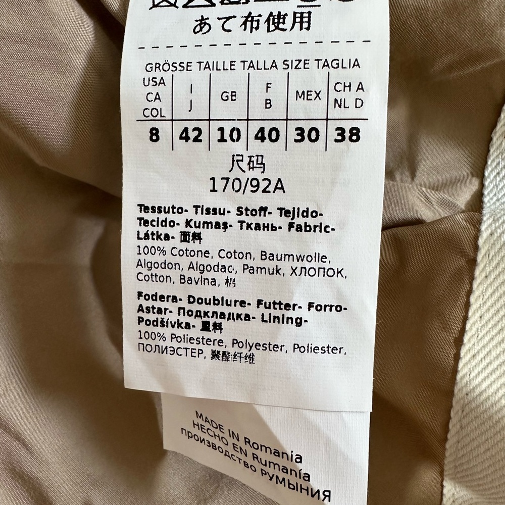 Max Mara The Cube Ctrench Water-Repellent Trench Coat 8 - Picture 9 of 12
